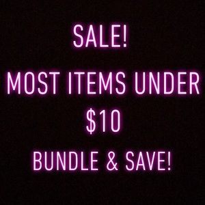 Almost everything has been marked down!